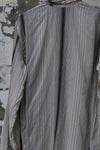 ARCHIVIO J.M.Ribot 24 Autumn/Winter Vertical Striped Shirt Italy AJM-SH22/DN-0 Black and White